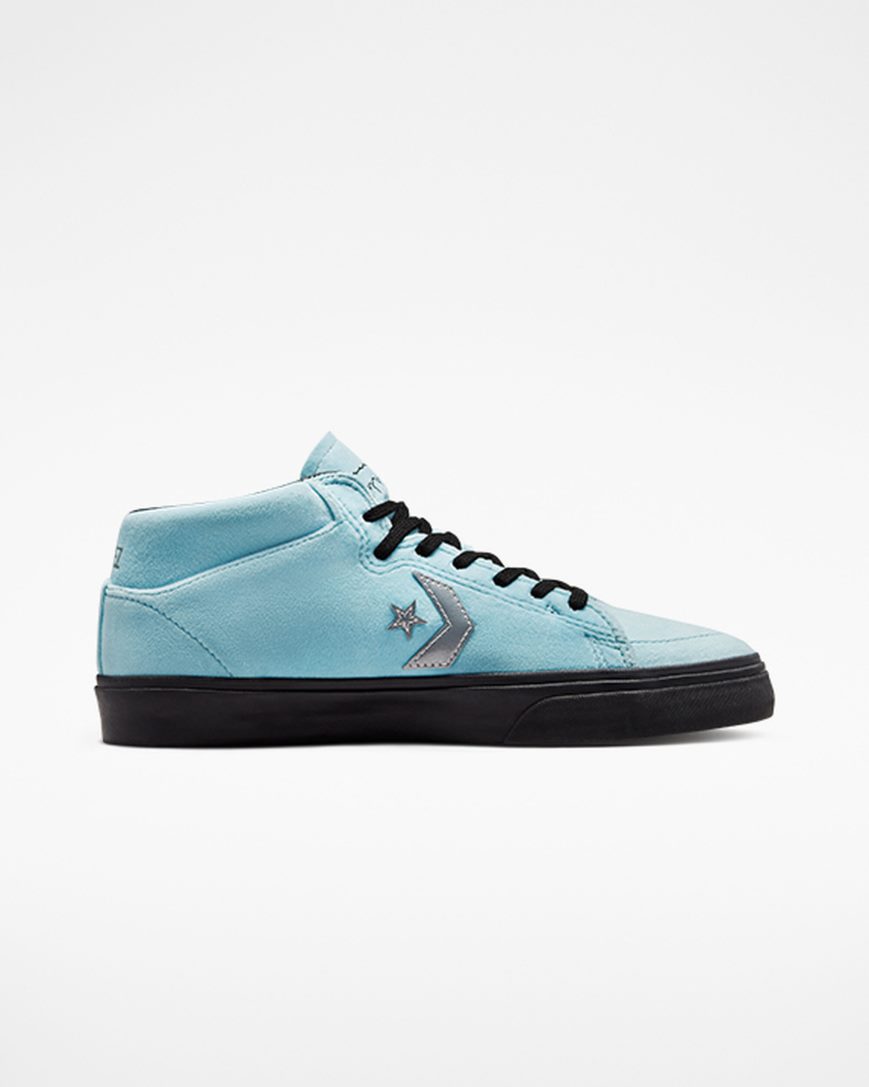 Zapatillas Skate Converse Louie Lopez Pro Mid x FA Hombre Azules Negras | PE 2WE50L